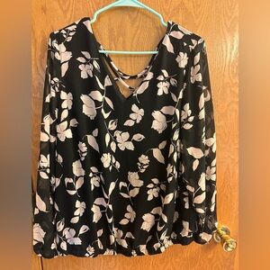 Torrid Floral Blouse